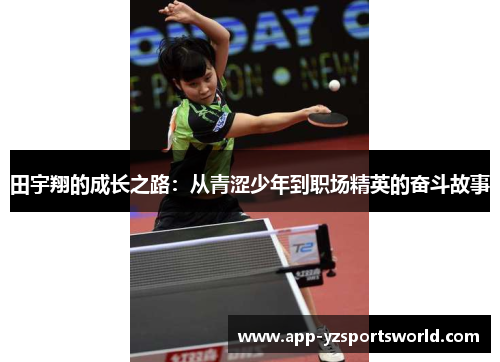 田宇翔的成长之路：从青涩少年到职场精英的奋斗故事