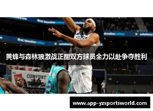 黄蜂与森林狼激战正酣双方球员全力以赴争夺胜利